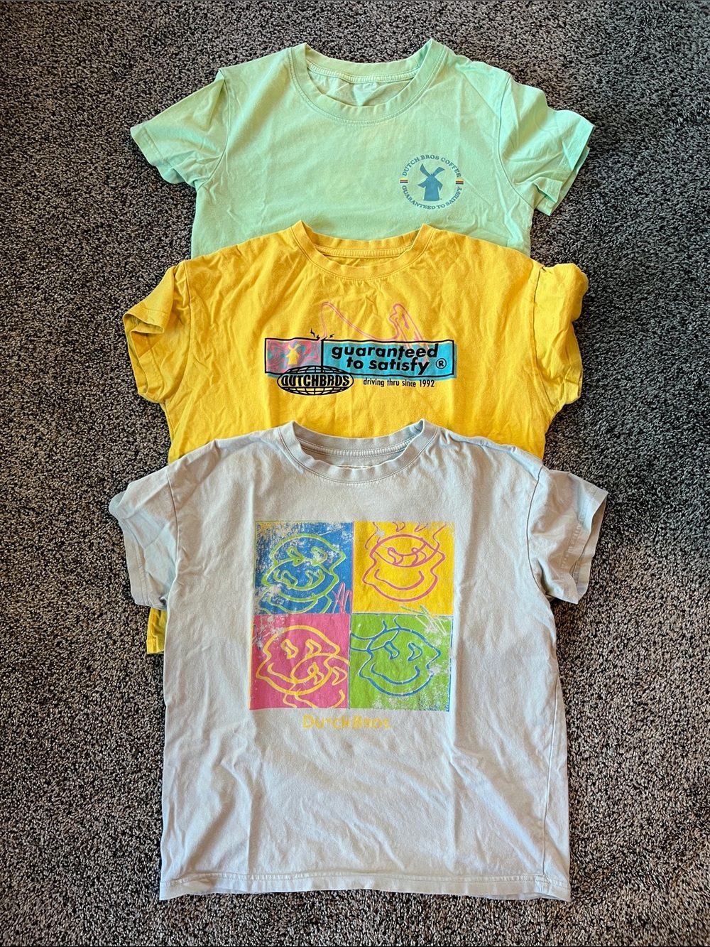 Set of 3 Dutch Bros tees